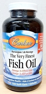 Fish Oil Gels - LEMON (Carleson)